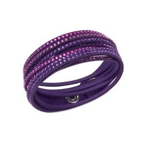 SWAROVSKI SLAKE PURPLE BRACELET